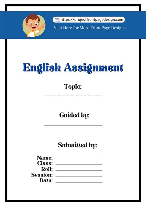 Image result for First Page of Assignment Design