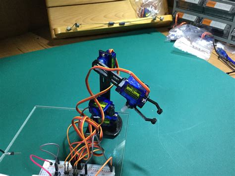 Image result for Arduino Servo Robot Arm