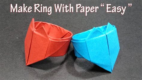 Toradh íomhá ar How to Make Paper Rings Easy
