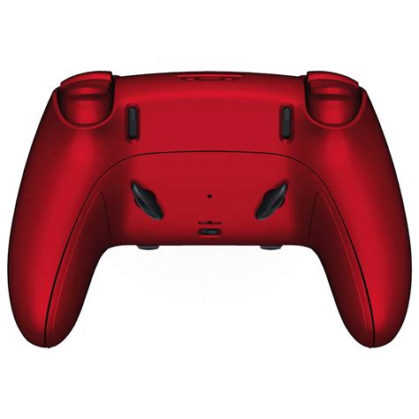 MODDEDZONE SOFT TOUCH RED PS5 DualSense Edge Custom Modded Wireless ...