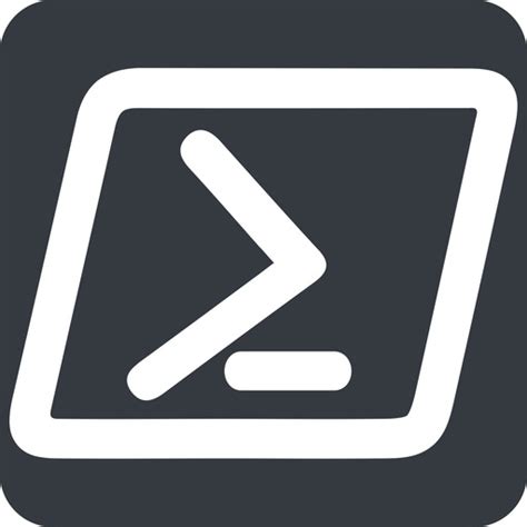 Toradh íomhá ar PowerShell Icon Square