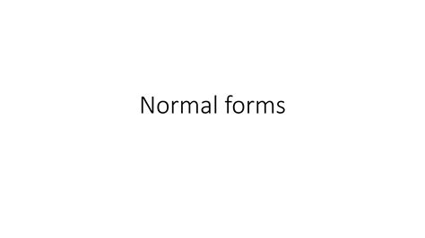 Toradh íomhá ar Types of Normal Forms Figure