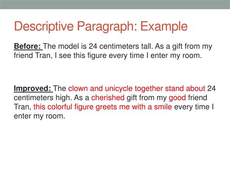 Image result for Examples of Good Descriptive Paragraphs