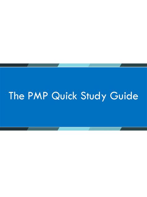 Image result for PMP Quick Study Guide