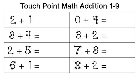 Image result for Touch Math Workbook