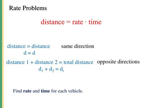 Image result for Rate Time Distance Problem Solving Same Direction Khan Academy