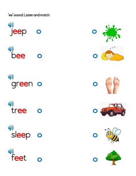 Phonics Ee EA Worksheet に対する画像結果