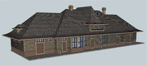 3D Model HO Scale Control Stand-साठीचा प्रतिमा निकाल