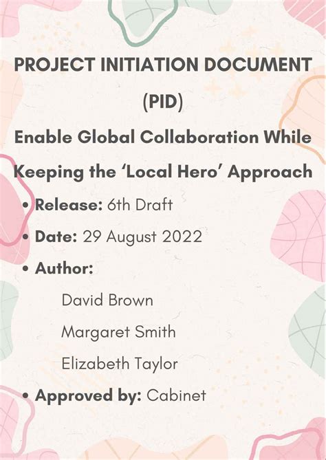 Image result for PID Project Example