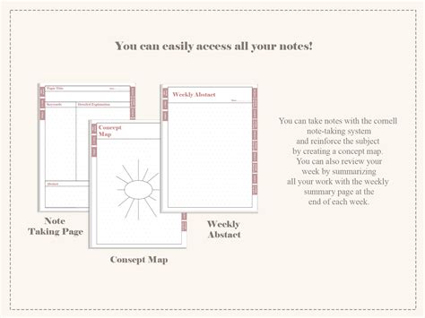 Toradh íomhá ar Planner Notebook Sample