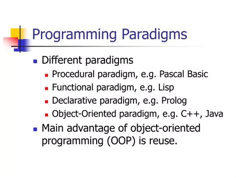 Programming Paradigm Chart に対する画像結果