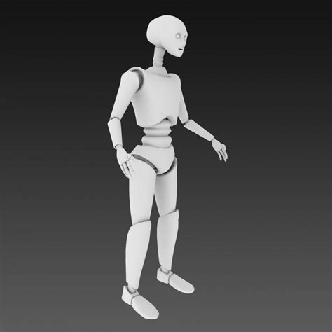 Basic Robot 3D Model に対する画像結果