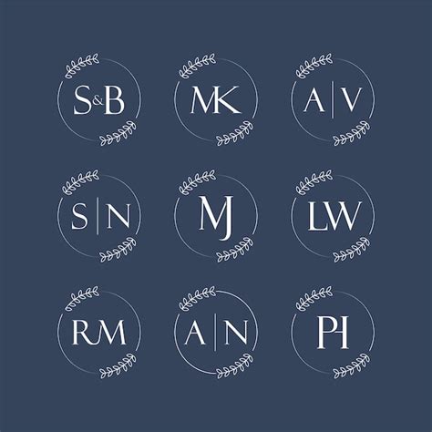 Image result for Monogram Logo Vector