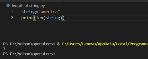 Image result for Finding the Length of a String in Python