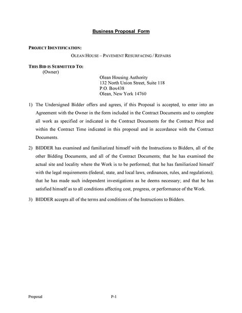 Sample Business Proposal Letter Example に対する画像結果