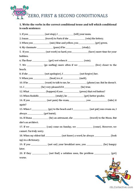Image result for Conditional Sentences Class 8 Worksheet