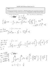 Math 10 Written Homework 4 に対する画像結果