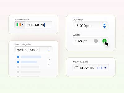 UI Text Input Layouts に対する画像結果