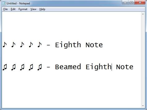 Image result for Music Notes Keyboard Shortcut