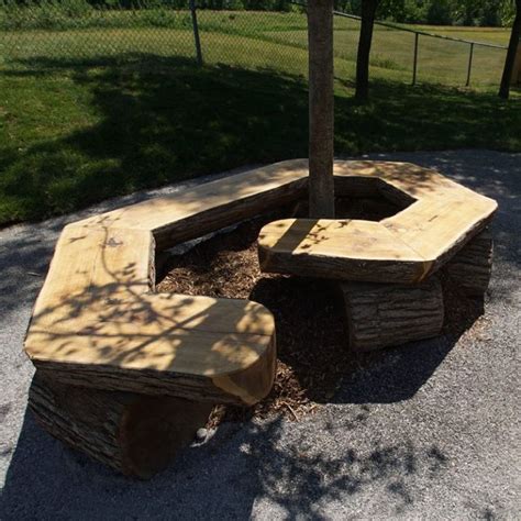 Image result for Tree Log Bench