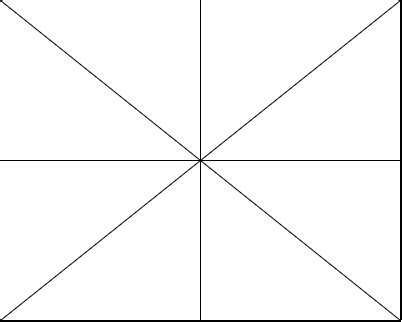 Toradh íomhá ar Rectangle Divided 12 From Triangles