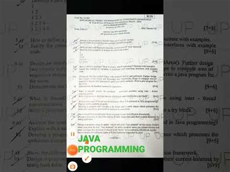 Afbeeldingsresultaten voor Java Programming Paper