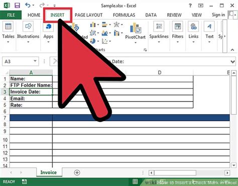 Image result for Insert a Check Un Check Mark Excel