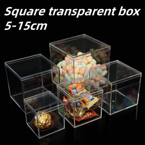 Image result for Square Transparent Box