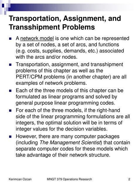 Afbeeldingsresultaten voor Transportation Assignment Problem