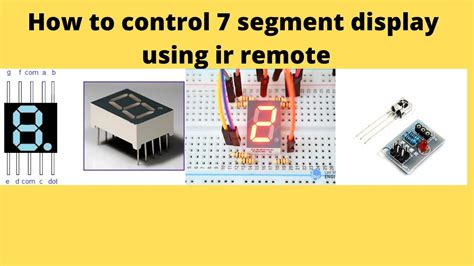 Image result for Remote Controlled Seven Segment Display Counter