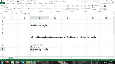 Superscript and Subscript Shortcut Key in Excel に対する画像結果