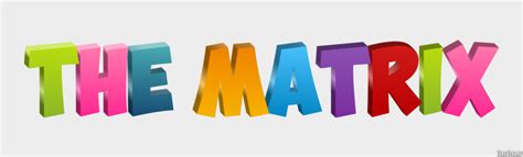 Afbeeldingsresultaten voor Matrix Text PNG
