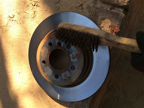 Getting the Rust Off Rear Brake Discs に対する画像結果