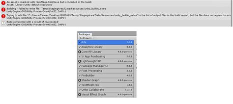 Image result for Different Error S in Unity