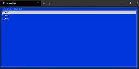 Image result for PowerShell GUI Tabs