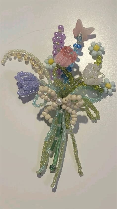 Toradh íomhá ar Simple Beaded Flowers