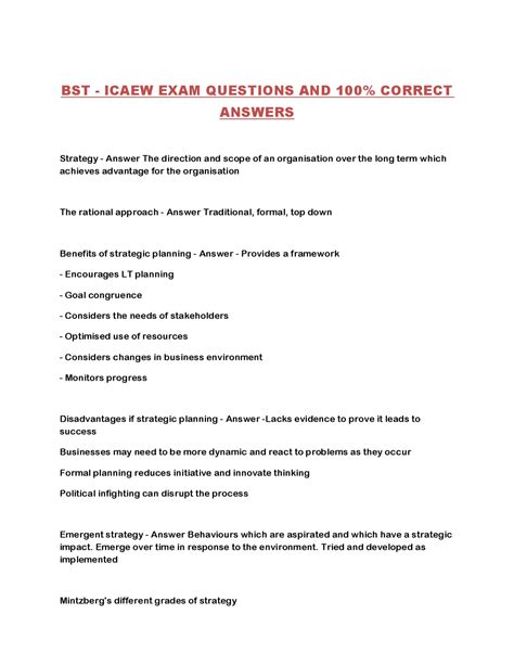 Image result for ICAEW Sample Exam Questions