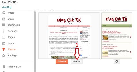 Toradh íomhá ar Image of Menu Tab On Blog