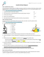 Image result for Scientific Method WebQuest Answer Key