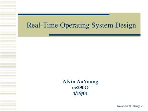 Image result for Real-Time Operating System PPT
