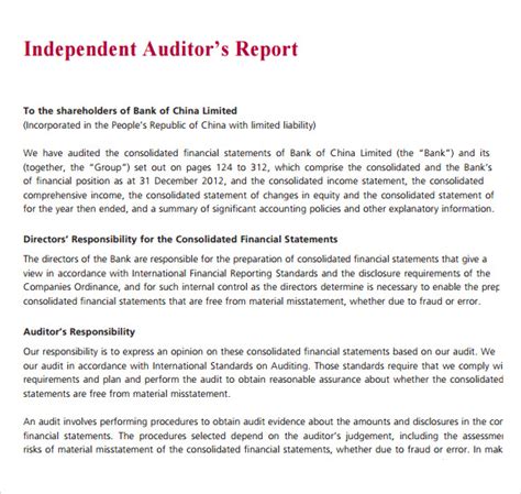 Afbeeldingsresultaten voor Document Audit Report Example