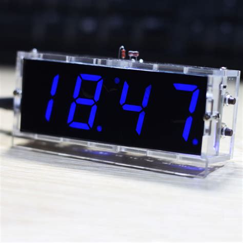 Afbeeldingsresultaten voor DIY Digital LED Clock Kit