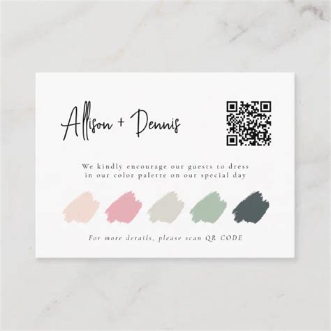 Image result for Wedding QR Code Insert Example