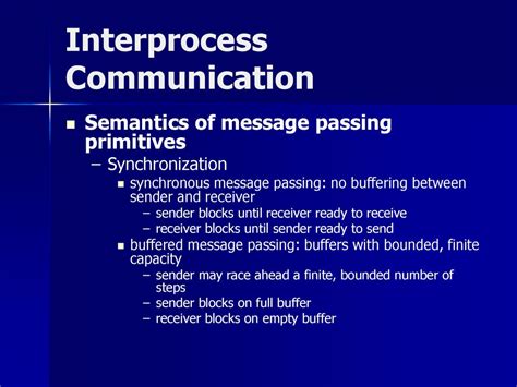 Toradh íomhá ar Interprocess Communication and Synchronization