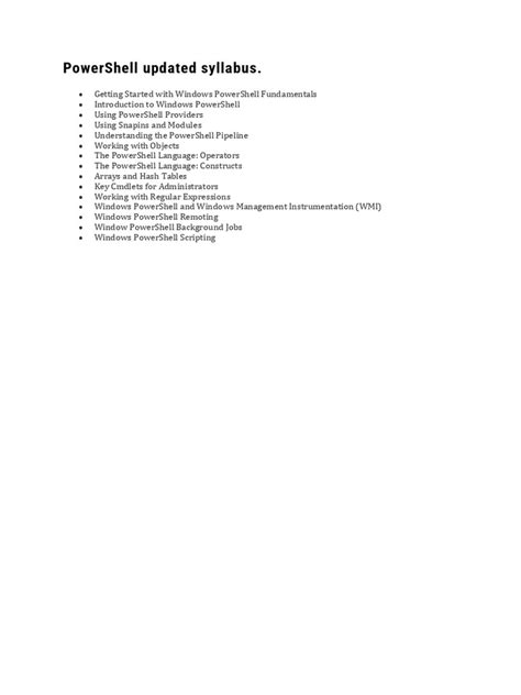 Image result for PowerShell Documentation PDF