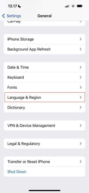 iPhone Select Language に対する画像結果