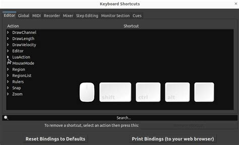 Afbeeldingsresultaten voor Keyboard Shortcuts Lua Code
