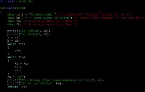 Image result for Using C-language String Concatenation
