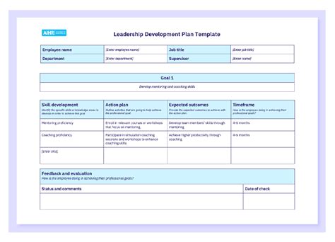 Management Development Program Plan Template に対する画像結果