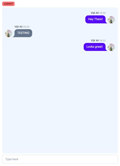 Afbeeldingsresultaten voor Real-Time Chat App